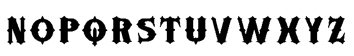 Morvaine Extra Bold Font LOWERCASE