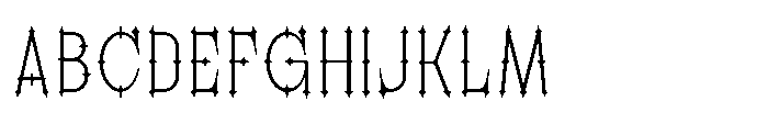 Morvaine Light Font UPPERCASE