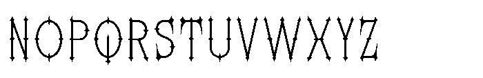 Morvaine Light Font UPPERCASE