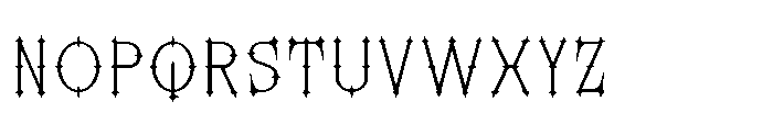 Morvaine Light Font LOWERCASE