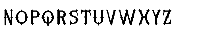 Morvaine Medium Font LOWERCASE