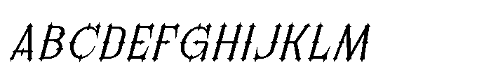 Morvaine Regular Italic FONT