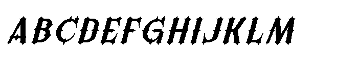 Morvaine Semi Bold Italic FONT