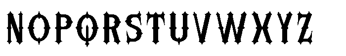 Morvaine Semi Bold Font UPPERCASE