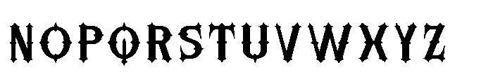 Morvaine Semi Bold Font LOWERCASE