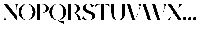 Morvany Font UPPERCASE