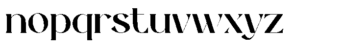 Morvany Font LOWERCASE