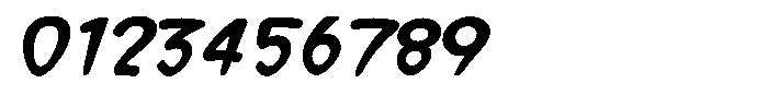 Morvara Bold Italic Font OTHER CHARS