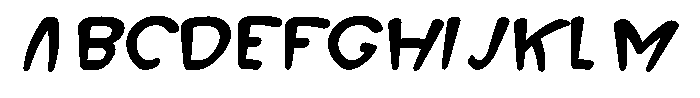 Morvara Bold Italic Font UPPERCASE