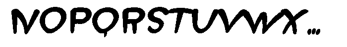 Morvara Bold Italic Font UPPERCASE