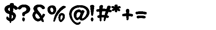 Morvara Bold Font OTHER CHARS