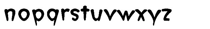 Morvara Bold Font LOWERCASE