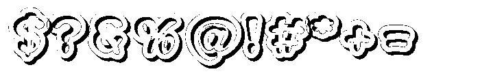 Morvara Engrave Regular Font OTHER CHARS