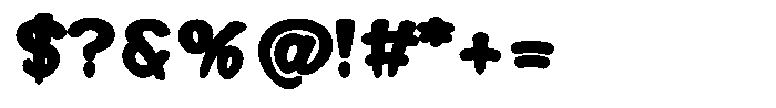 Morvara Extra Bold Font OTHER CHARS
