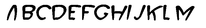 Morvara Italic Font UPPERCASE