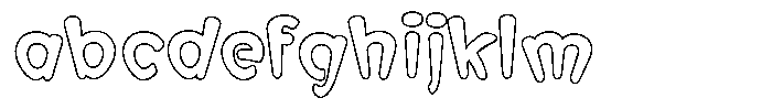 Morvara Outline Bold FONT