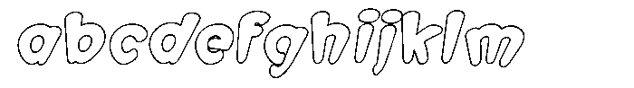 Morvara Outline Extra Bold Italic FONT