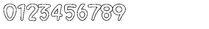 Morvara Outline Regular Font OTHER CHARS