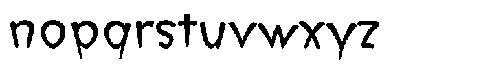 Morvara Regular Font LOWERCASE