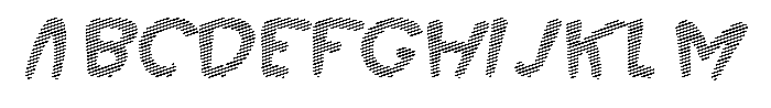 Morvara Scribe Bold Italic Font UPPERCASE
