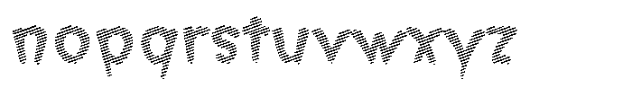 Morvara Scribe Bold Font LOWERCASE