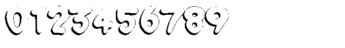 Morvara Shadow Extra Bold Font OTHER CHARS