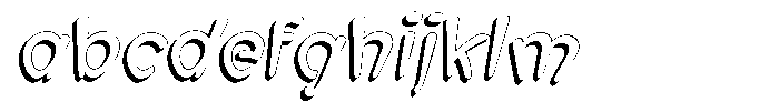 Morvara Shadow Italic FONT