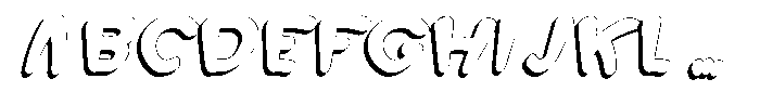 Morvara Shadwo Extra Bold Italic Font UPPERCASE