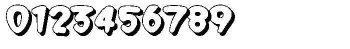 Morvara Too Shadow Extra Bold Font OTHER CHARS