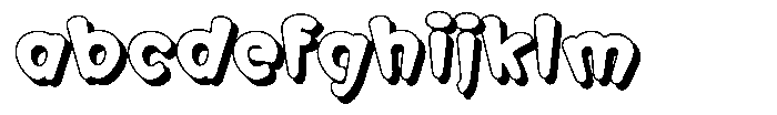 Morvara Too Shadow Extra Bold FONT