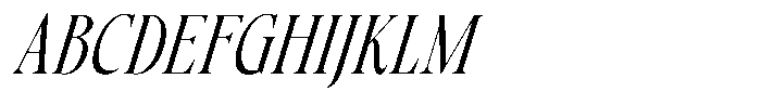 Morvella Italic Font UPPERCASE