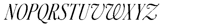 Morvella Italic Font UPPERCASE