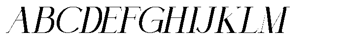 Morvielle Italic Font UPPERCASE