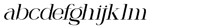 Morvielle Italic FONT