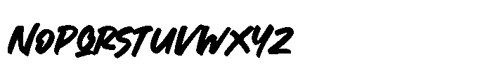 Morvila Font LOWERCASE