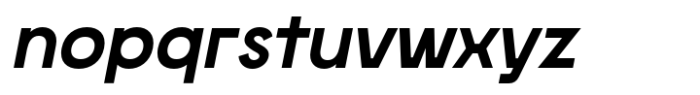 Morviz Black Oblique Font LOWERCASE