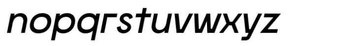 Morviz Bold Oblique Font LOWERCASE