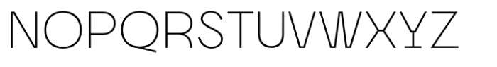 Morviz Extra Light Font UPPERCASE