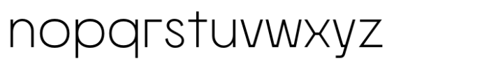 Morviz Light Font LOWERCASE