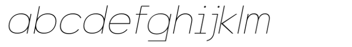 Morviz Thin Oblique FONT