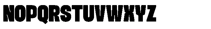 Morxin Modern Regular Font UPPERCASE