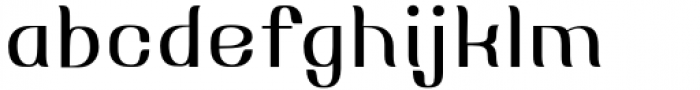Mosang Extra Light Font LOWERCASE