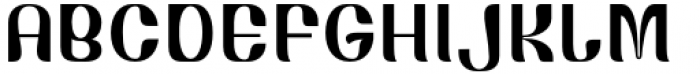 Mosang Regular Font UPPERCASE