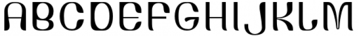 Mosang Thin Font UPPERCASE