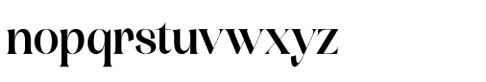 Mosbic Regular Font LOWERCASE