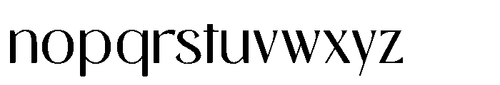 Mosffets Font LOWERCASE