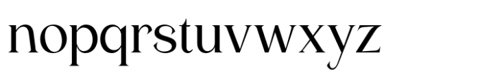 Mosha Variable Medium Font LOWERCASE
