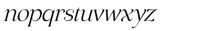Mosha Variable Variable Italic Font LOWERCASE