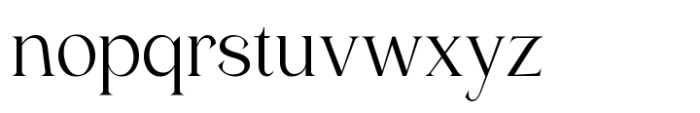 Mosha Variable Variable Font LOWERCASE