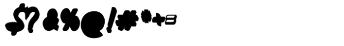 Moskovi Script Extrude Font OTHER CHARS